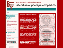 Tablet Screenshot of litterature-poetique.com